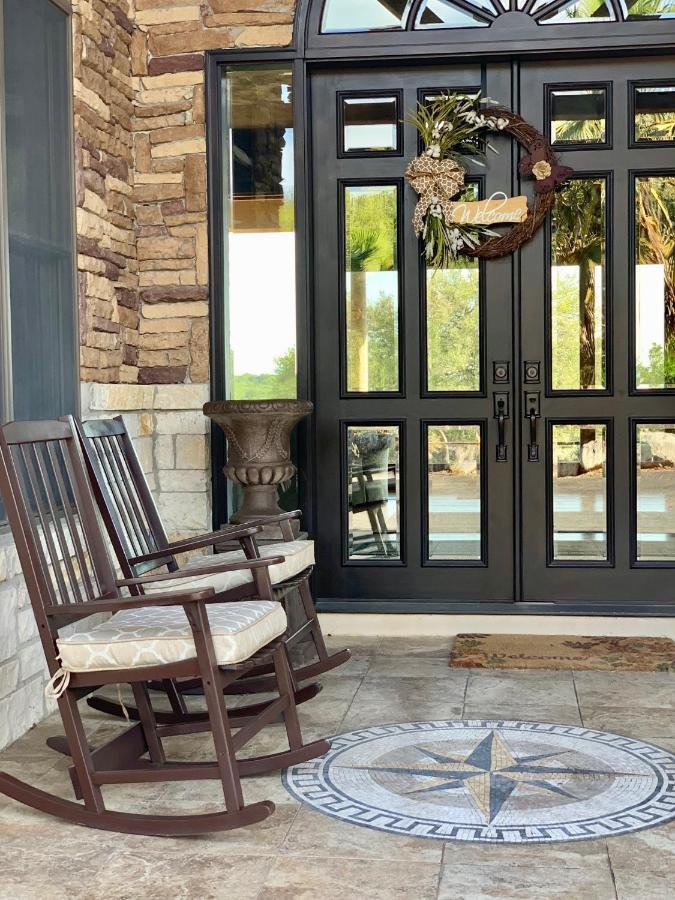 Scenic Hill Country Retreat - Rhino Ranch Villa New Braunfels Exterior foto