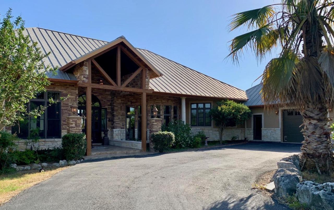 Scenic Hill Country Retreat - Rhino Ranch Villa New Braunfels Exterior foto